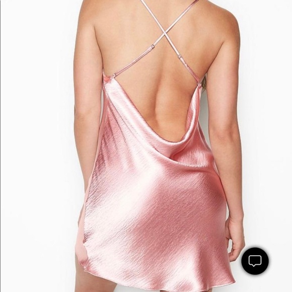 ★Victoria's Secret★ Satin Open-Back Slip Buy Satin Open-Back Slip Dress, Dusk Mauve - Order Slips